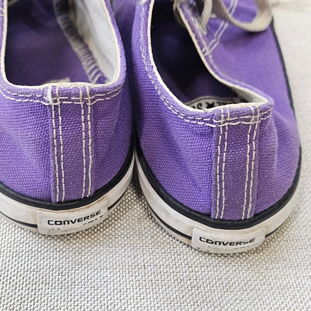 Converse Chuck Taylor All Star Low Top Purple Sneakers Infant Size 10 737837F